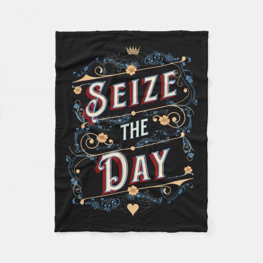 Seize The Day Fleece Deken (Voorkant)