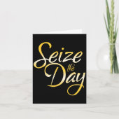 Seize The Day  Kaart (Voorkant)