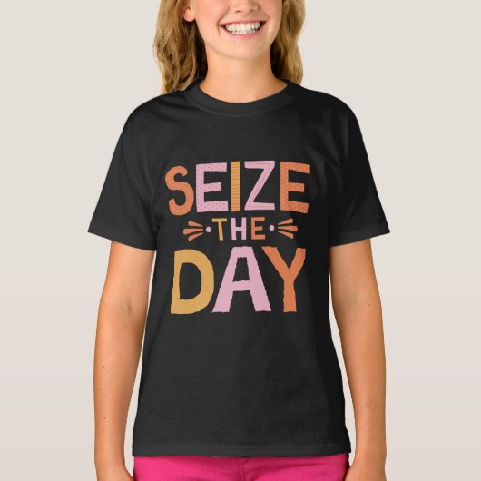 SEIZE THE DAY SHIRT (Voorkant)