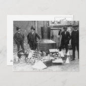 Seized Moonshine still, 1922 Briefkaart (Voorkant / Achterkant)
