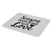 Seizoen Alles met Liefde Snijplank (Hoek)