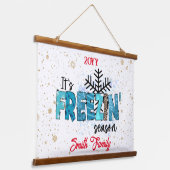 Seizoen bevriezen Aanpassen Hangend Wandkleed (Gebogen)