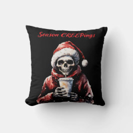 Seizoen Creepings Kerstmis Skelet Kussen