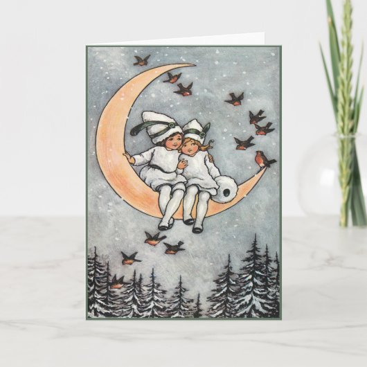  seizoen Gegroet Tender Harten Feestdagen Kaart (Voorkant)