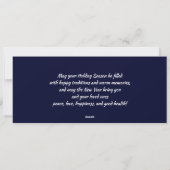 Seizoen Groeten 2024. Zakelijk bedrijf Feestdagenkaart (Achterkant)