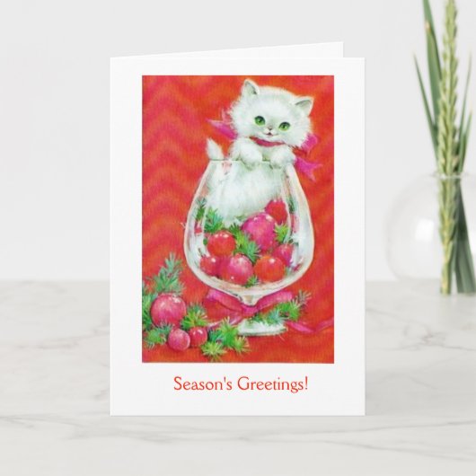  - Seizoen Groeten aan een vriend, Feestdagen Kaart (Voorkant)