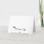 Seizoen Groeten Candy Cane Kaart (Achterkant)