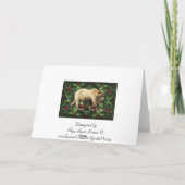 Seizoen Groeten Grizzly Beer Wildlife Xmas Kaart (Achterkant)
