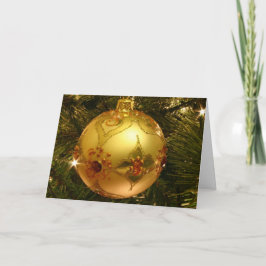 Seizoen Groeten Kaart met Ornament