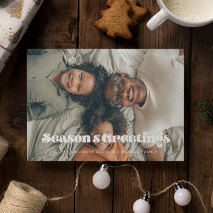 Seizoen Groeten Kerstmis Vakantie foto Briefkaart