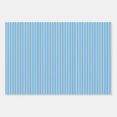 Seizoen Groeten Leuke Blauwe Sneeuwman Redbirds Inpakpapier Vel (Voorkant 3)