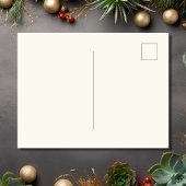 Seizoen Groeten Potted Succulenten Kerstmis Feestdagenkaart