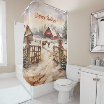 Seizoen Groeten Rustieke Victoriaans tuin Kerstmis