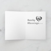 Seizoen Groeten uit het hart * Kust Feestdagen Kaart (Binnen)