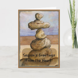 Seizoen Groeten uit het hart * Kust Feestdagen Kaart