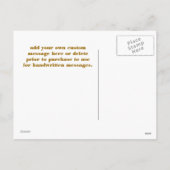 Seizoen Groeten uit het paradijs op aarde Feestdagenkaart (Achterkant)