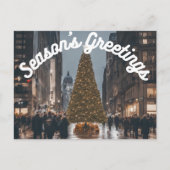 Seizoen Groeten Urban City Vakantie Briefkaarten (Voorkant)