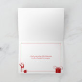 Seizoen Groeten Vakantie Kaart | Faux Chalkboard (Binnen)