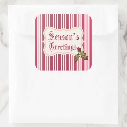 Seizoen Groeten Vakantie Stickers (Tas)