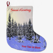 Seizoen Groeten - Winterzonnewende Grote Kerstsok (Voorkant)