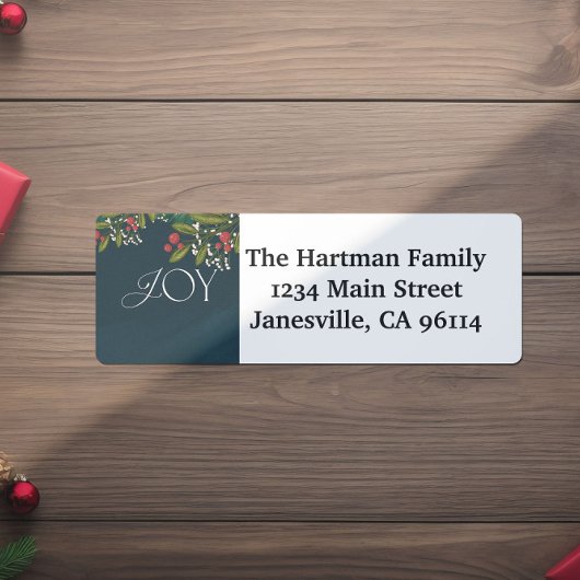 Seizoen joylabel etiket