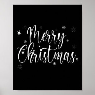 Seizoen kerstfeestdagen poster