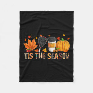 Seizoen Luipaard Pompoen Racquetball Halloween Her Fleece Deken