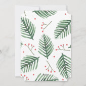 Seizoen om juffrouw Reindeerfotokerstkaart te zijn Feestdagenkaart (Achterkant)