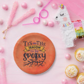 Seizoen om woordelijk te zijn papieren bordje (Feest)