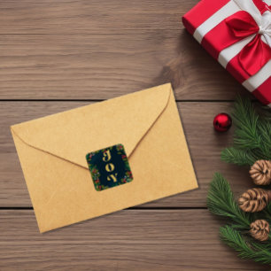 Seizoen op het Plein van de Vreugde Vierkante Sticker