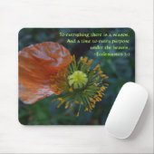 Seizoen - Peach Petal Mousepad Muismat (Met muis)