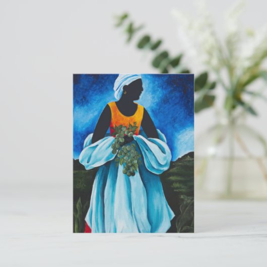 Seizoen Quenepe 2011 Briefkaart (Staand voorkant)