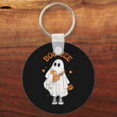 Seizoen Schattige Ghost Halloween Boujee Boo Jee 1 Sleutelhanger (Voorkant)