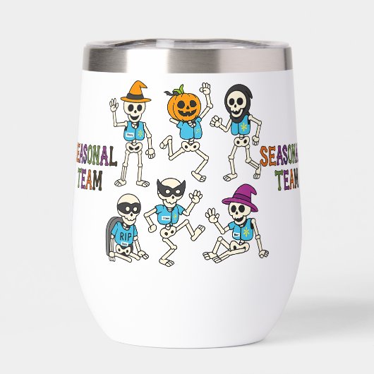 Seizoen Team Halloween (Achterkant)