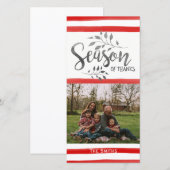 Seizoen van Dankbaarheid Thanksgiving Fotokaart - Feestdagenkaart (Voorkant / Achterkant)