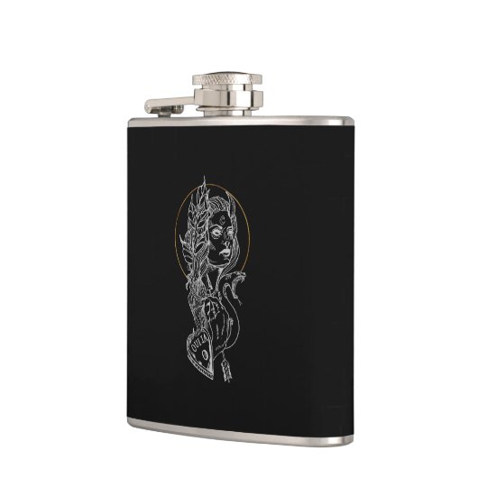 Seizoen van de getuige heupfles (Links)