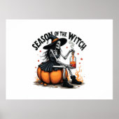 Seizoen van de Heks Eng Halloween Heks Poster (Voorkant)