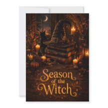 Seizoen van de Heks Vintage Gotische Halloween