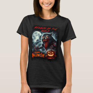 Seizoen van de Wolf Happy Halloween T-shirt