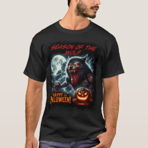 Seizoen van de Wolf Happy Halloween T-shirt