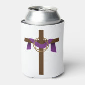 Seizoen van het uitgelijnde kruisje blikjeskoeler (Blikje Voorkant)