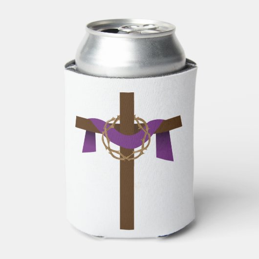 Seizoen van het uitgelijnde kruisje blikjeskoeler (Blikje Voorkant)