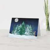 Seizoen van het Wenskaart van het geloof Bedankkaart (Voorkant)