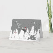 Seizoen van hoop feestdagen kaart (Voorkant)