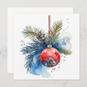 "Seizoen van Hoop: Kerstzegen" Notitiekaartje (Voorkant / Achterkant)