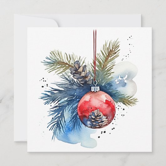 "Seizoen van Hoop: Kerstzegen" Notitiekaartje (Voorkant)