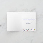 Seizoen van Hoop - Steun onze troepen Feestdagen Kaart (Binnen)