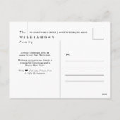 Seizoen van Liefde | Modieuze Kerstmis van de Feestdagenkaart (Achterkant)