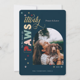 Seizoen van marinescheepvaartfoto van een paardenp feestdagenkaart