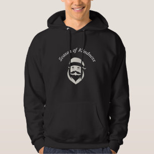 Seizoen van Vriendelijkheid Minimal Santa Hoodie